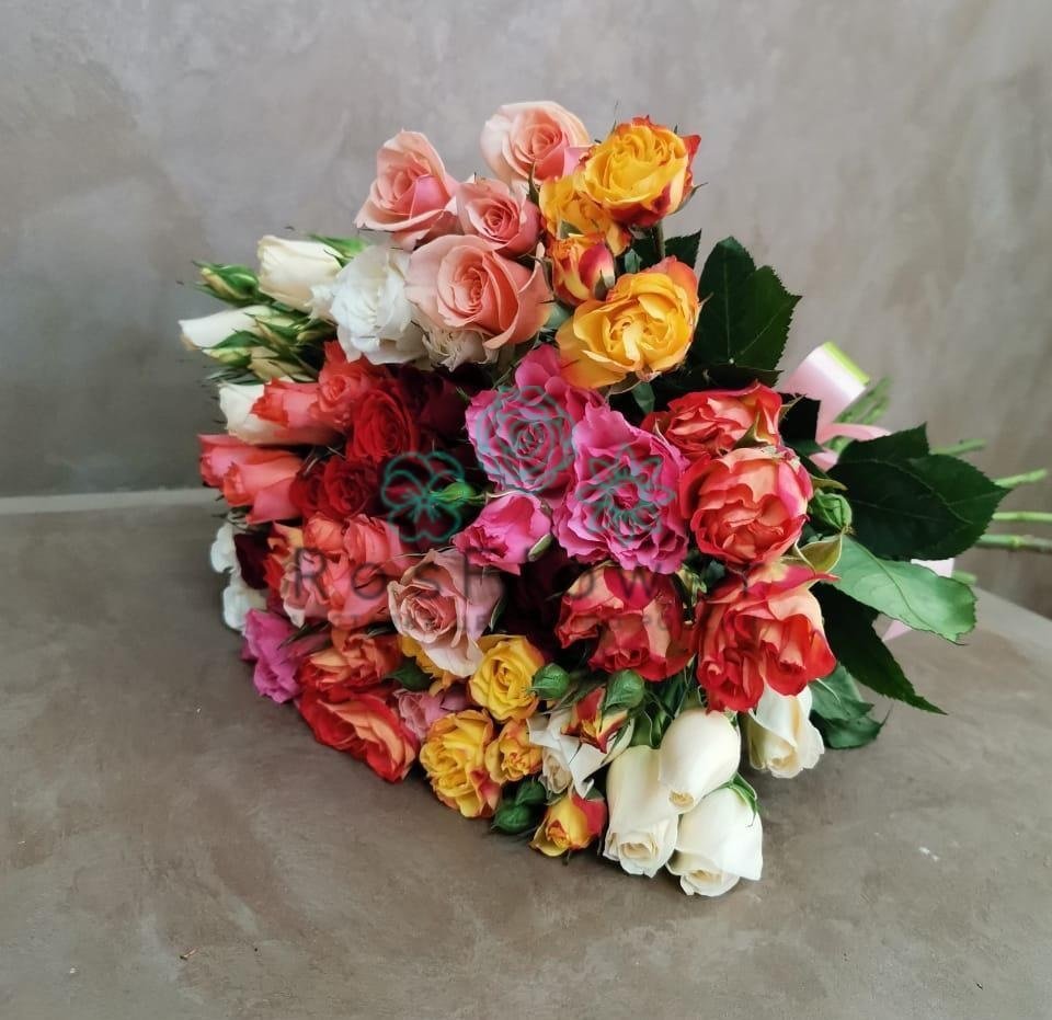 Букет цветов из: Розы в Посёлок санатория «Подмосковье»