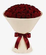 Букет 101 Бордовая роза Блэк Бакарра в Посёлок санатория «Подмосковье»