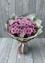 Букет цветов из:  Хризантемы в Посёлок санатория «Подмосковье»