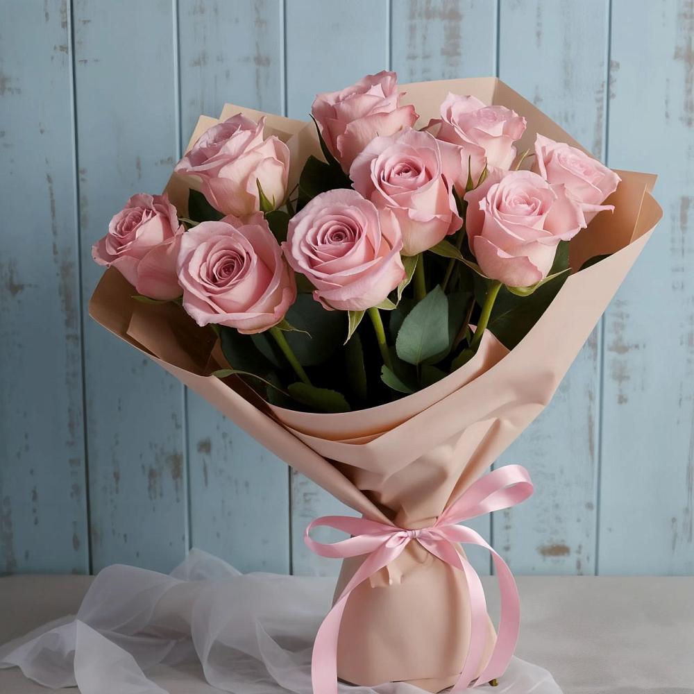 Букет цветов из: Розы в Посёлок санатория «Подмосковье»