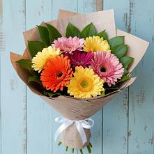 Букет цветов из:  Герберы в Посёлок санатория «Подмосковье»