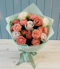 Букет цветов из:  Розы в Посёлок санатория «Подмосковье»