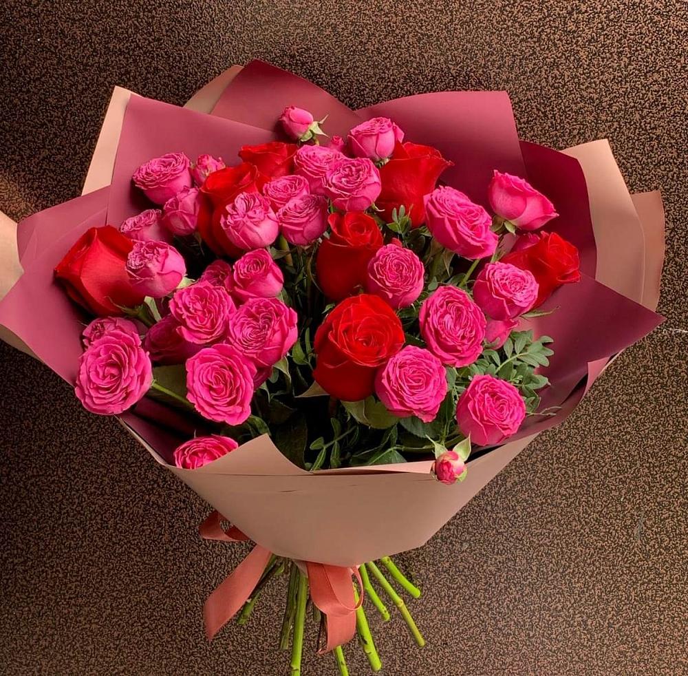 Букет В объятьях нежности в Посёлок санатория «Подмосковье»