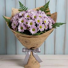 Букет цветов из:  Хризантемы в Посёлок санатория «Подмосковье»