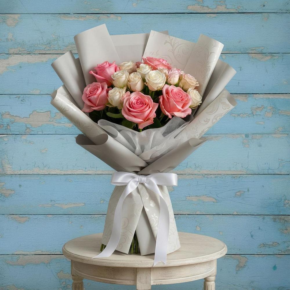 Букет цветов из: Розы в Посёлок санатория «Подмосковье»