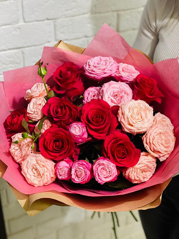 Букет цветов из: Розы в Посёлок санатория «Подмосковье»