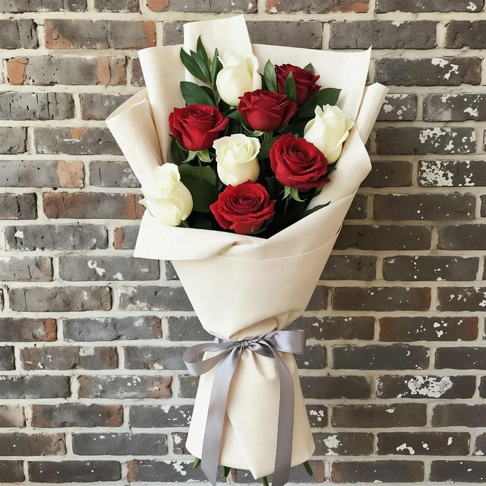 Букет цветов из: Розы в Посёлок санатория «Подмосковье»