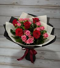 Букет цветов из:  Розы в Посёлок санатория «Подмосковье»