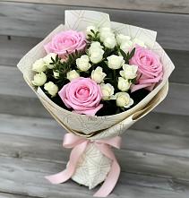 Букет цветов из:  Розы в Посёлок санатория «Подмосковье»