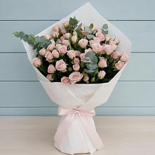 Букет цветов из:  Розы в Посёлок санатория «Подмосковье»