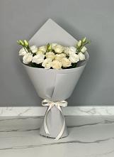 Букет цветов из:  Розы и Лизиантусы в Посёлок санатория «Подмосковье»