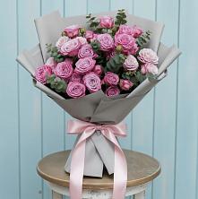 Букет цветов из:  Розы в Посёлок санатория «Подмосковье»